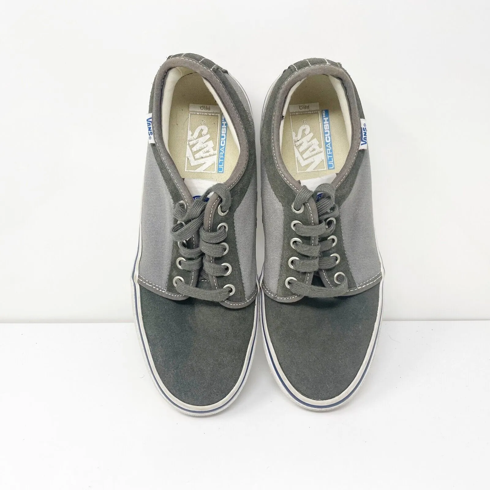 Vans Mens Off The Wall 500383 Gray Casual Shoes Sneakers Size 8