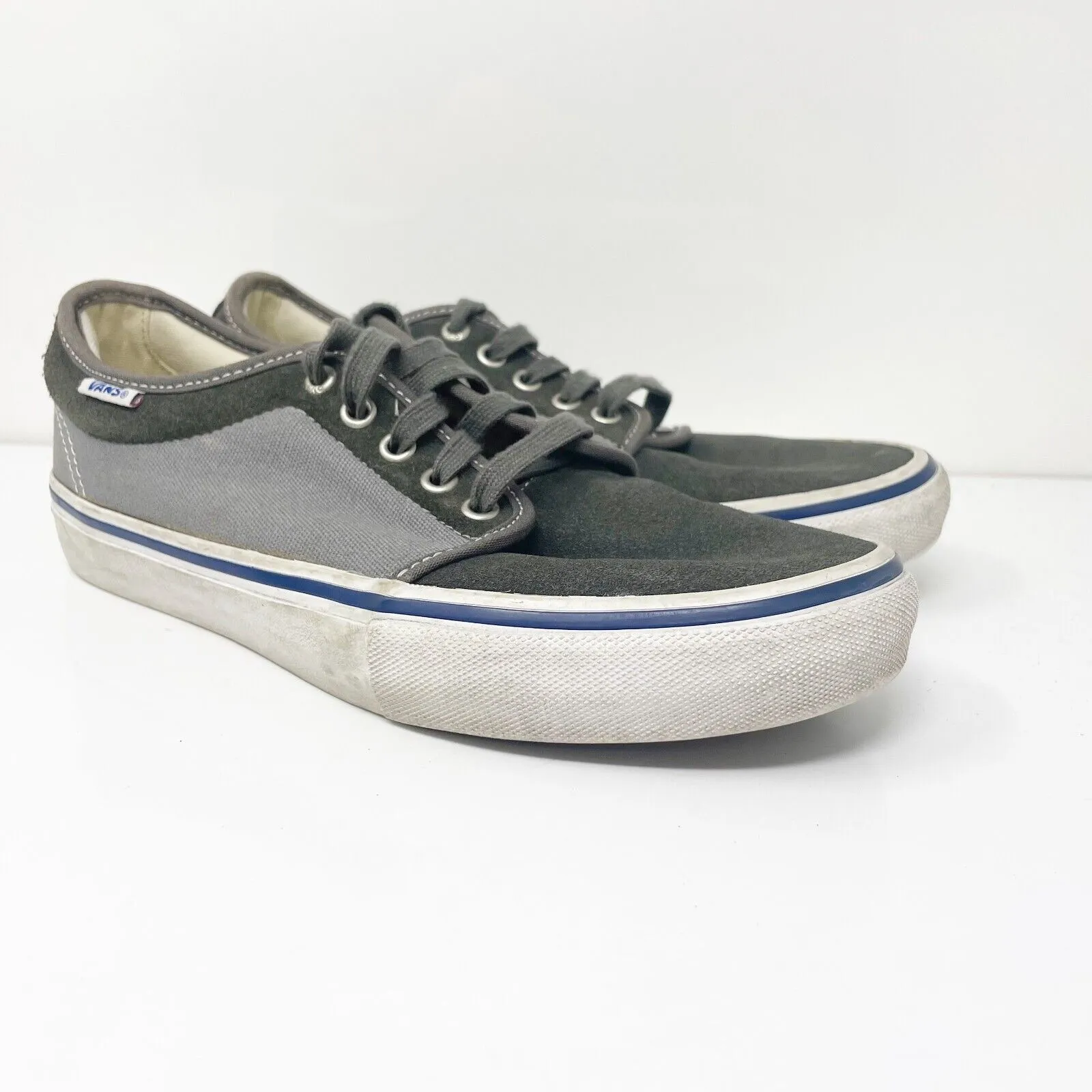 Vans Mens Off The Wall 500383 Gray Casual Shoes Sneakers Size 8