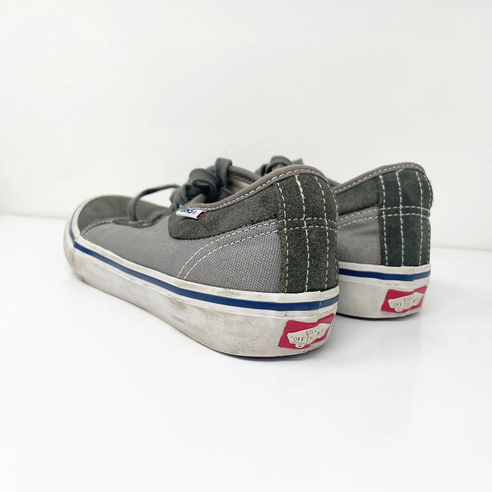 Vans Mens Off The Wall 500383 Gray Casual Shoes Sneakers Size 8