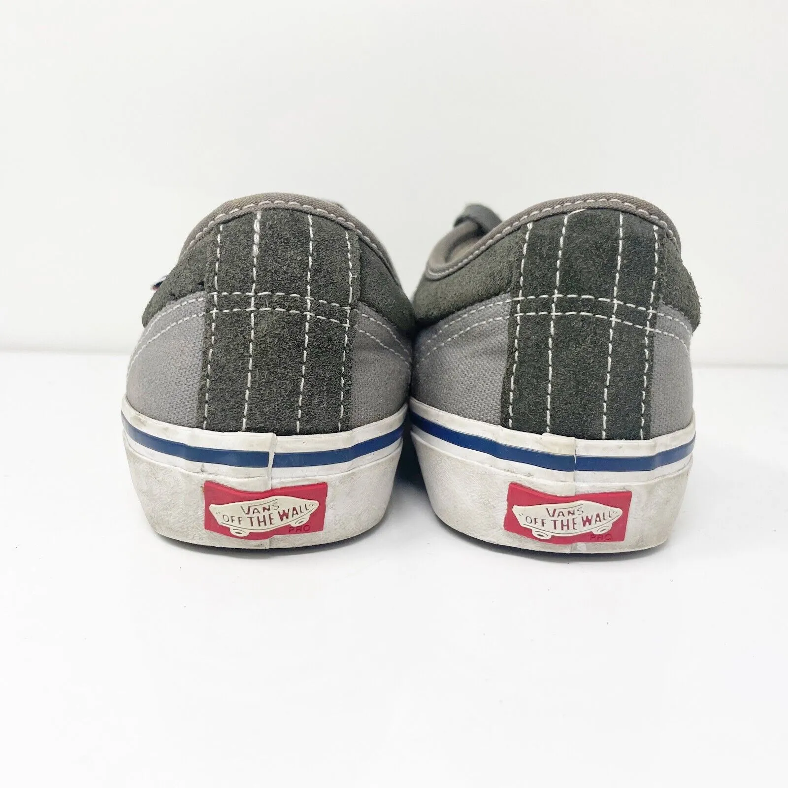 Vans Mens Off The Wall 500383 Gray Casual Shoes Sneakers Size 8