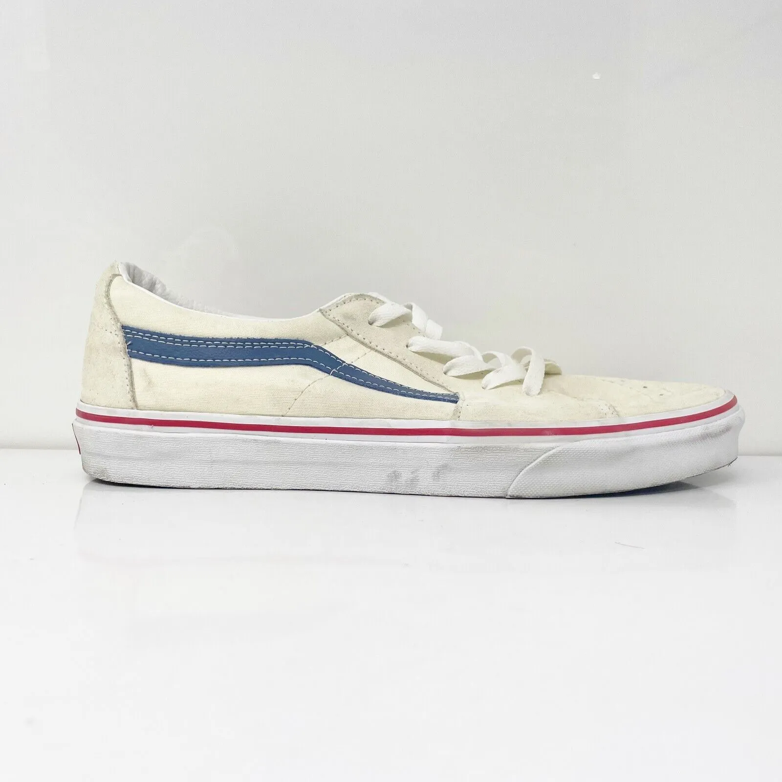 Vans Mens Off The Wall 721356 White Casual Shoes Sneakers Size 11