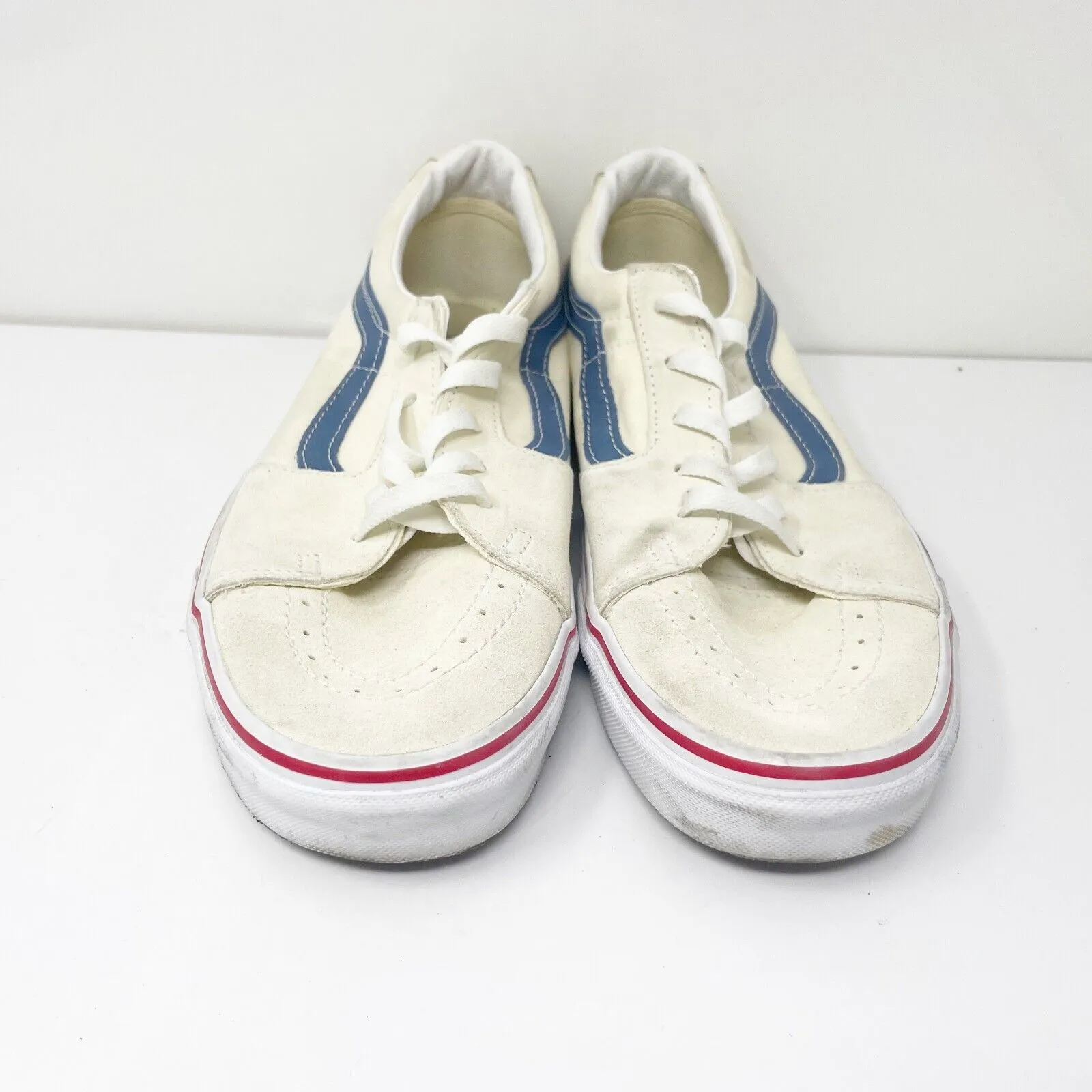 Vans Mens Off The Wall 721356 White Casual Shoes Sneakers Size 11