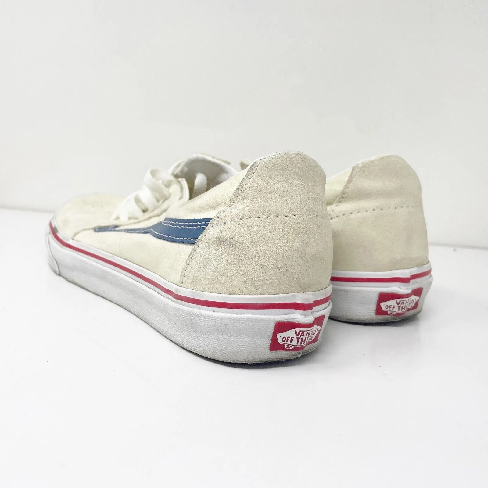 Vans Mens Off The Wall 721356 White Casual Shoes Sneakers Size 11