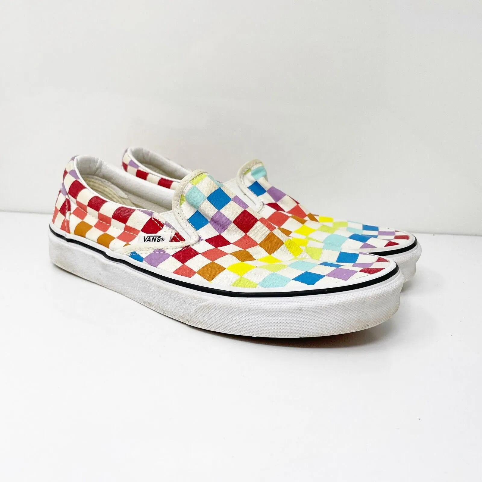 Vans Unisex Classic 500714 Multicolor Casual Shoes Sneakers Size M 6.5 W 8