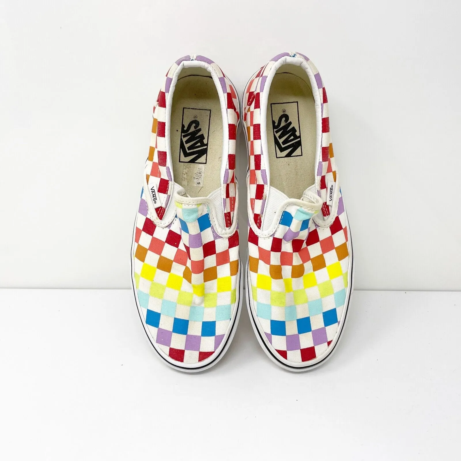 Vans Unisex Classic 500714 Multicolor Casual Shoes Sneakers Size M 6.5 W 8