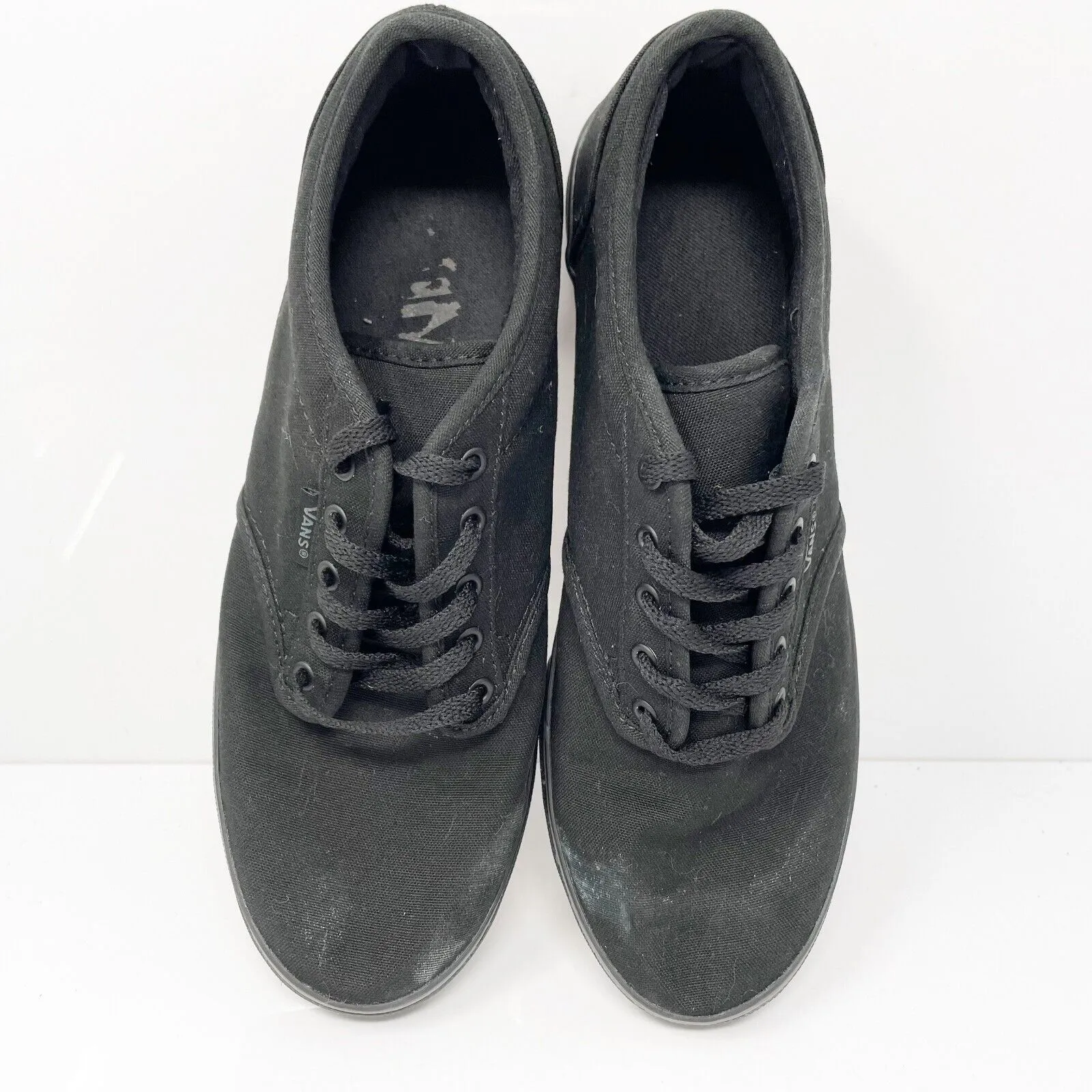 Vans Womens Atwood 500714 Black Casual Shoes Sneakers Size 7.5