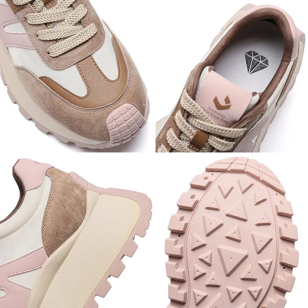 W23B92 Women's Casual Shoes - Comfortable Platform Sneakers