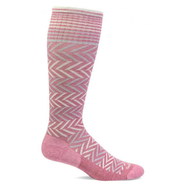 Women's Chevron Graduated Compression Socks