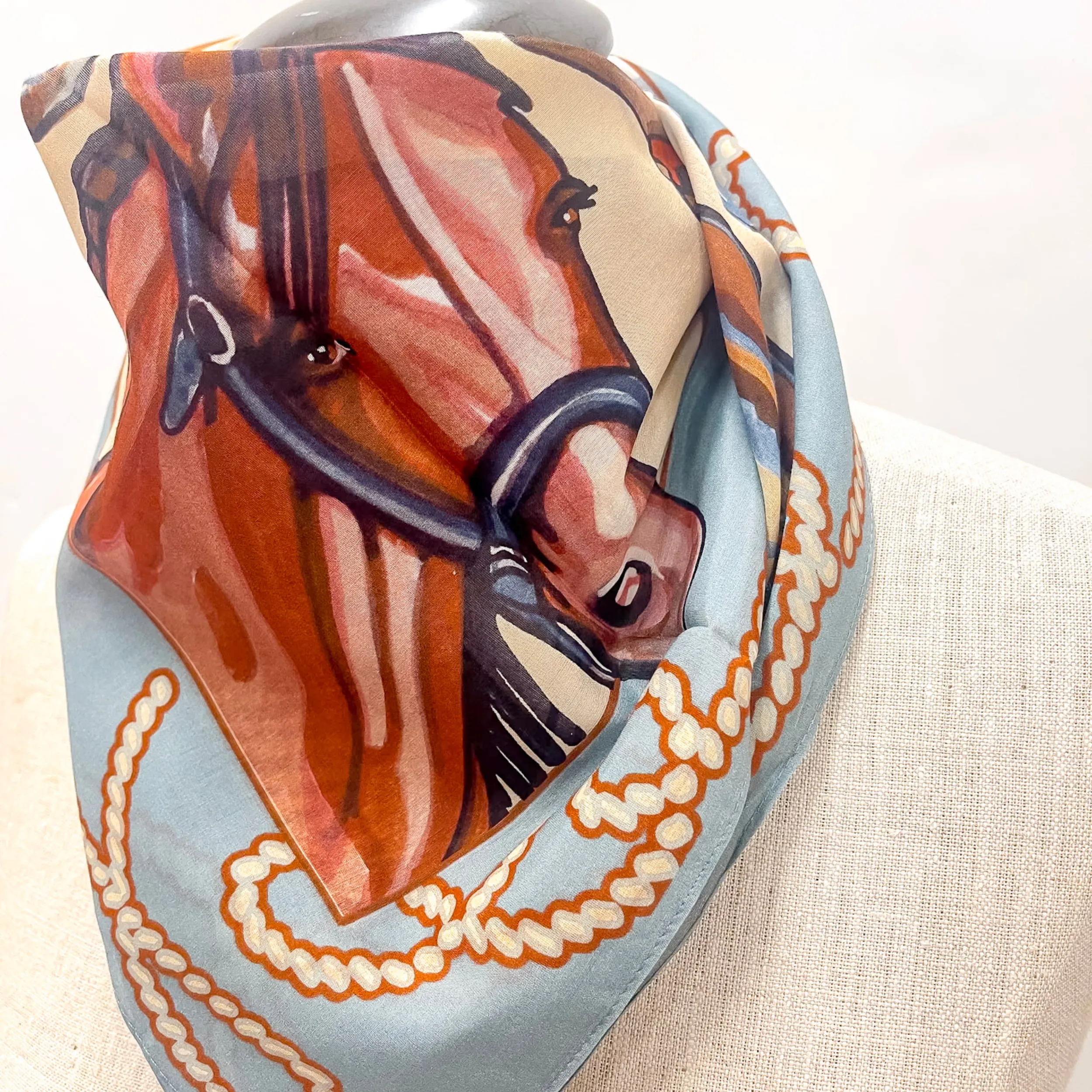 XOXO Art & Co | All the Pretty Little Horses Shorty Wild Rag