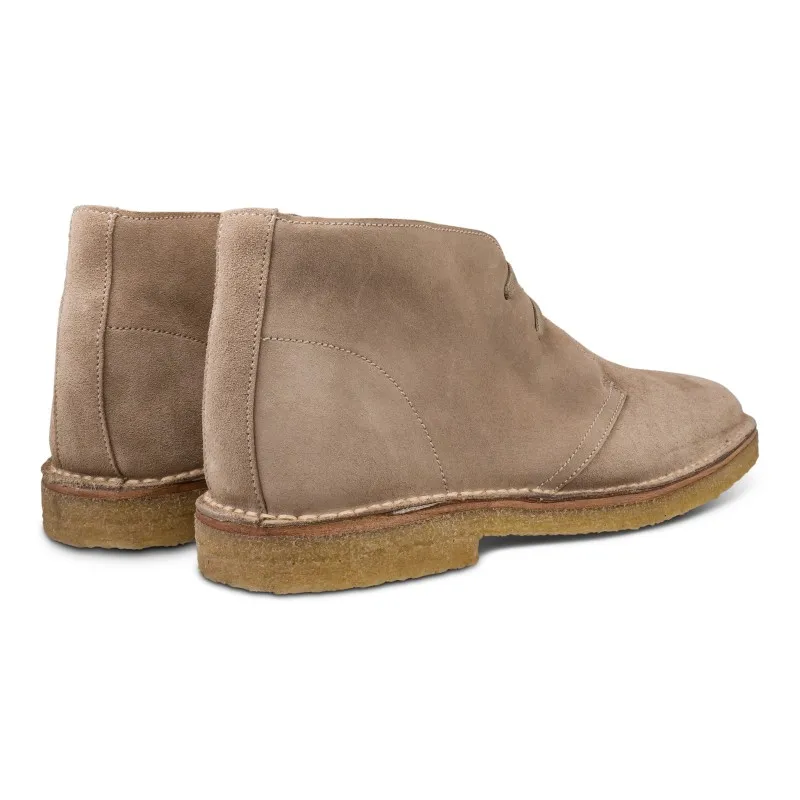 Yanko Stitchdown desert boot sand suede