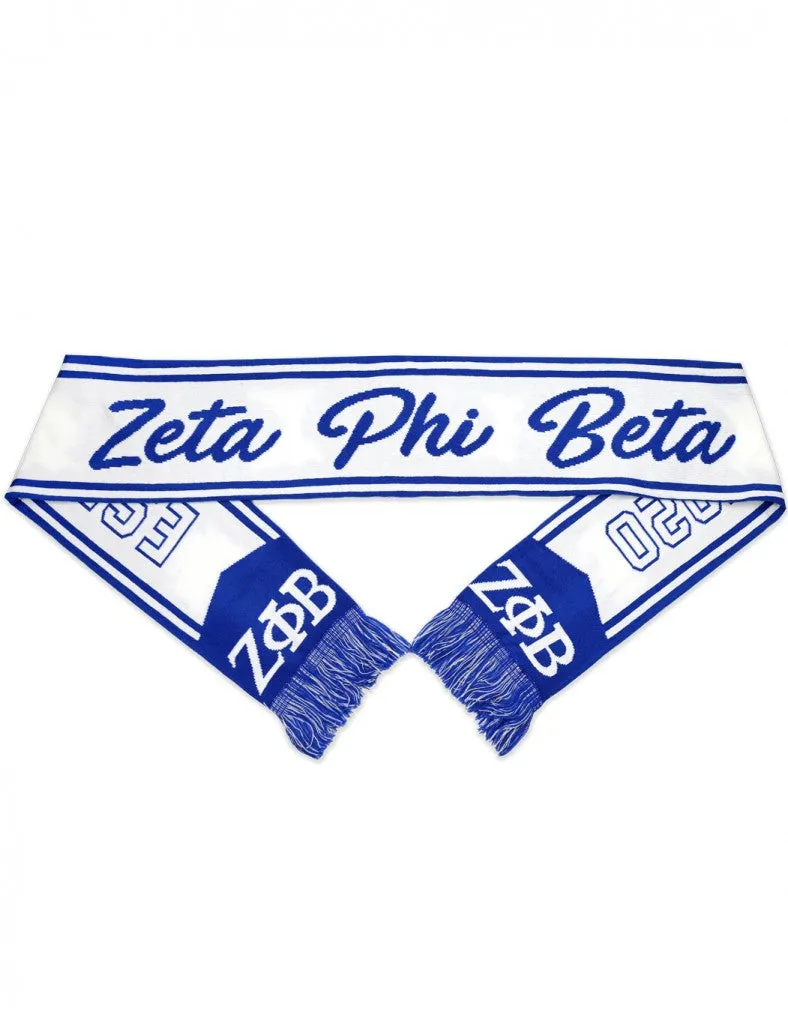 Zeta Phi Beta: Knitted Scarves